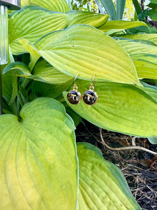 Tiny Gold Dangly Earrings