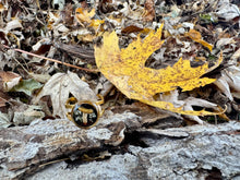 Load image into Gallery viewer, Golden Oyster Double Band Gold Ring
