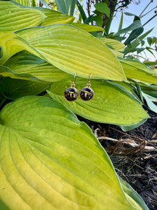 Tiny Gold Dangly Earrings