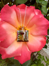 Load image into Gallery viewer, Black Poplar 1” Square Pendant
