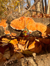 Load image into Gallery viewer, 1” Red Chanterelle Pendant
