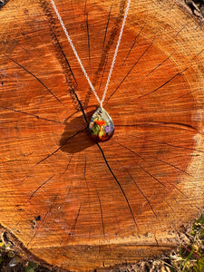 1” Red Chanterelle Pendant