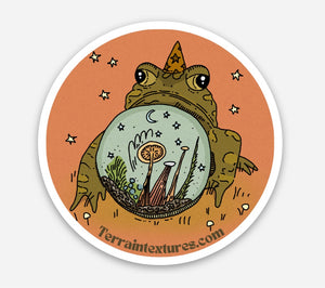 2”Wizard Toad Sticker